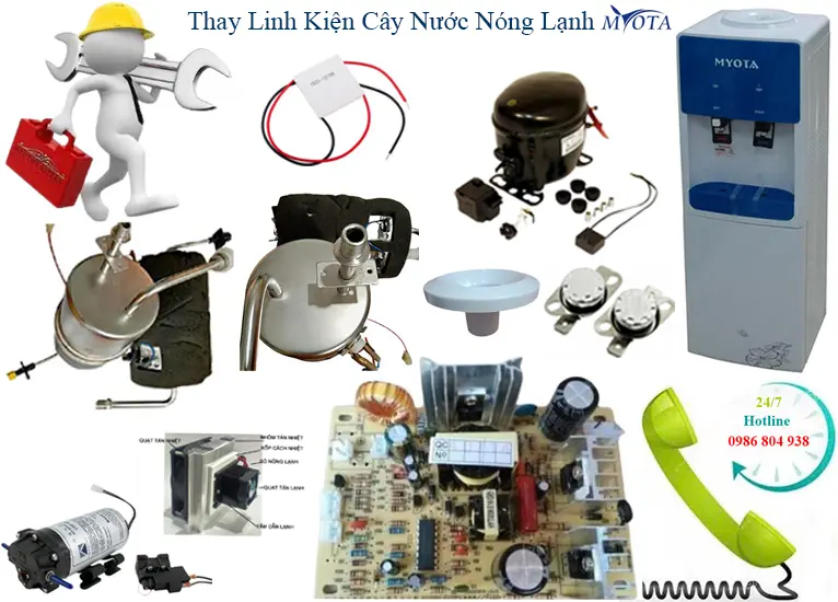Linh kiện cây nước Myota chính hãng