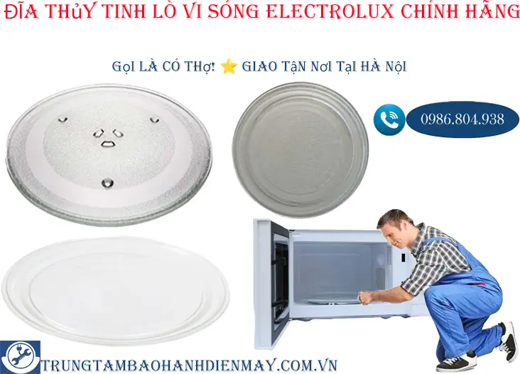 Bán đĩa thủy tinh lò vi sóng Electrolux chính hãng
