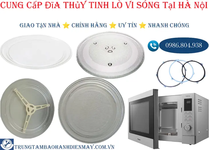 Bán đĩa thủy tinh lò vi sóng chính hãng các loại
