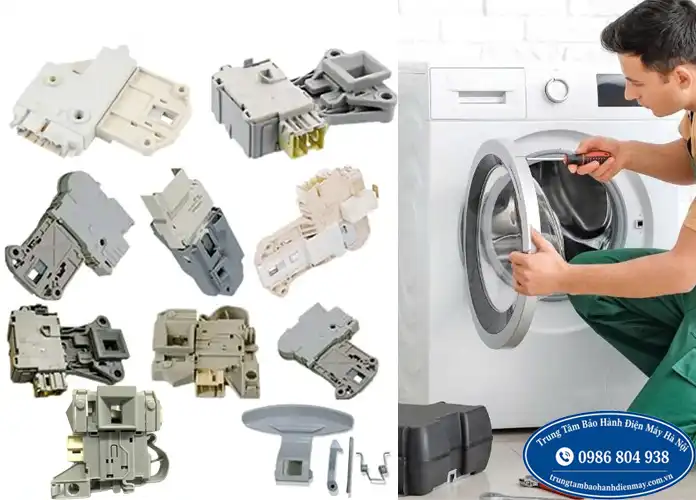 Thay khóa cửa máy giặt tại Hà Nội