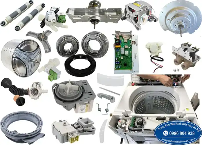 Kiểm tra và thay thế linh kiện máy giặt