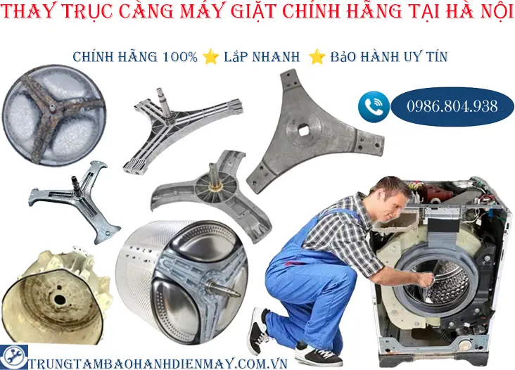 Thay thế linh kiện chảng ba máy giặt Ariston chính hãng