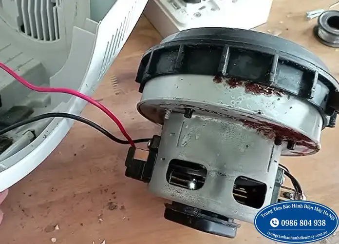 Nguyên nhân máy hút bụi bị cháy hỏng motor