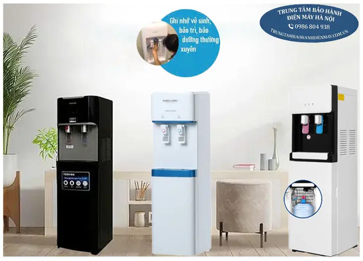 Vệ sinh xả cặn cây nước nóng lạnh định kỳ