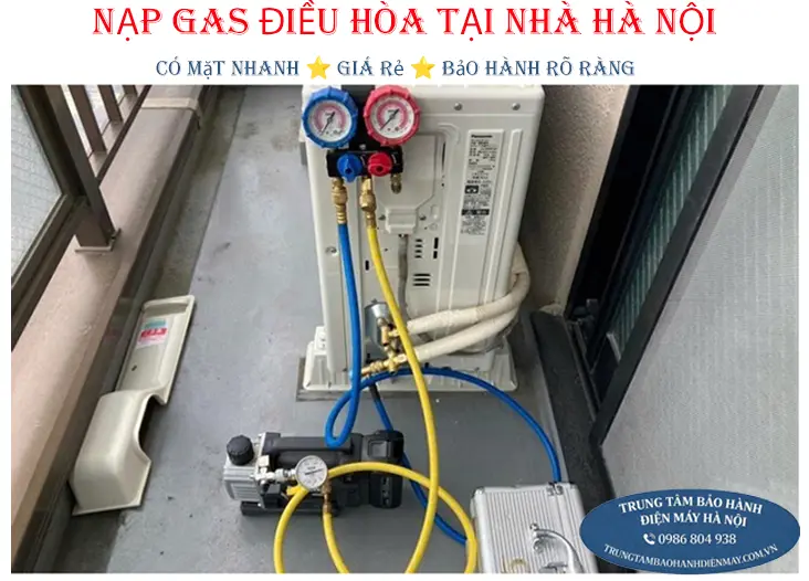 Nạp gas điều hòa Daewoo tại nhà