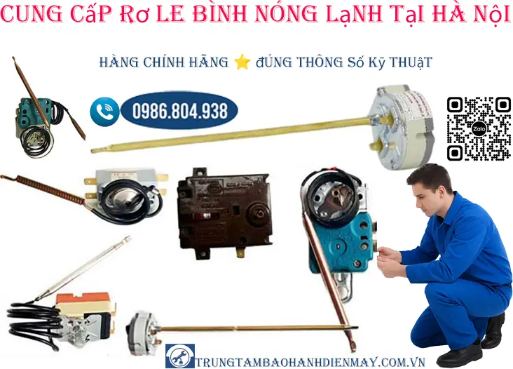 Cung cấp rơ le bình nóng lạnh chính hãng tại Hà Nội, đúng thông số kỹ thuật
