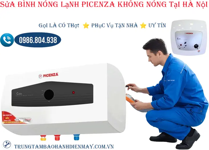 Sửa bình nóng lạnh Picenza không nóng tại Hà Nội