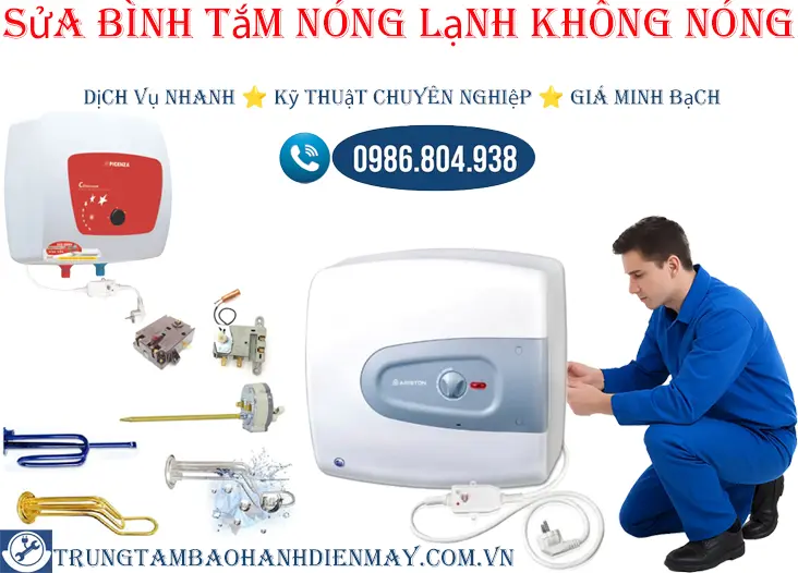 Sửa bình nóng lạnh không nóng tại Hà Nội