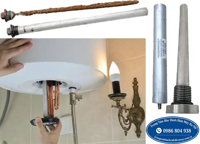 Thay thanh magie bình nóng lạnh tại Hà Nội