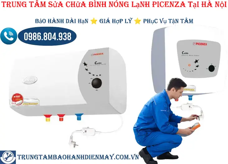 Trung tâm sửa chữa bình nóng lạnh Picenza tại Hà Nội