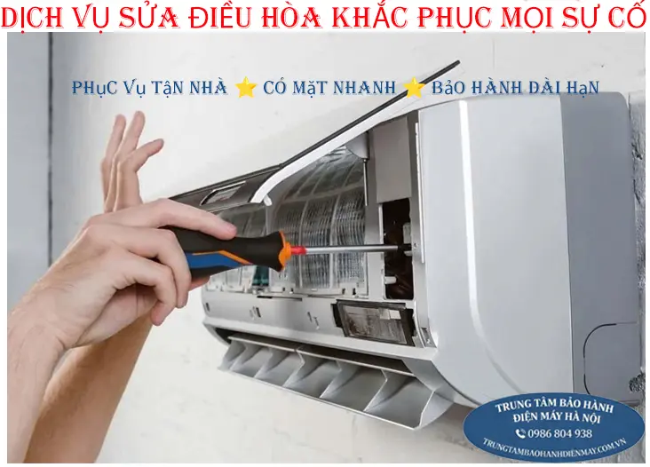Dịch vụ sửa điều hòa chuyên sâu mọi hệ thống