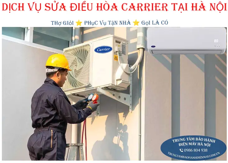 Thợ giỏi sửa điều hòa Carrier tại Hà Nội