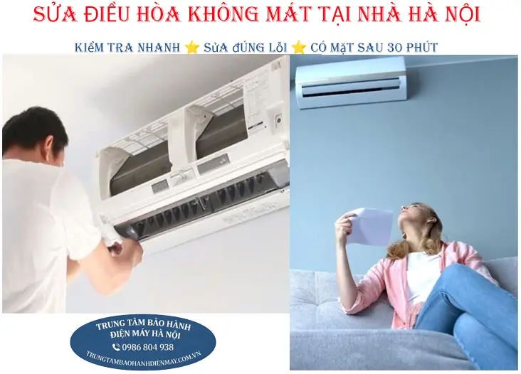 Dịch vụ sửa điều hòa không mát tại nhà