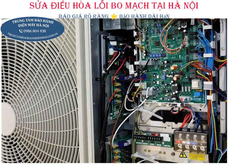 Sửa chữa bo mạch điều hòa tại Hà Nội