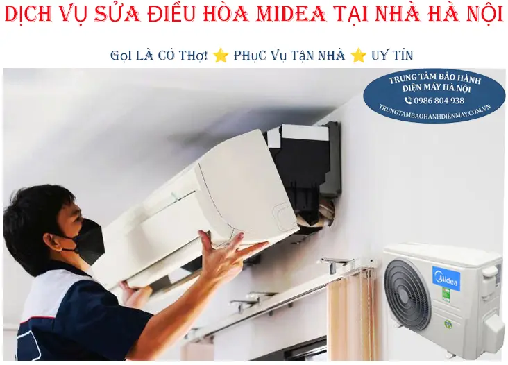 Thợ giỏi sửa chữa điều hòa Midea tại Hà Nội