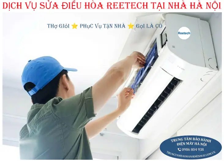 Kiểm tra và sửa chữa điều hòa Reetech tại nhà