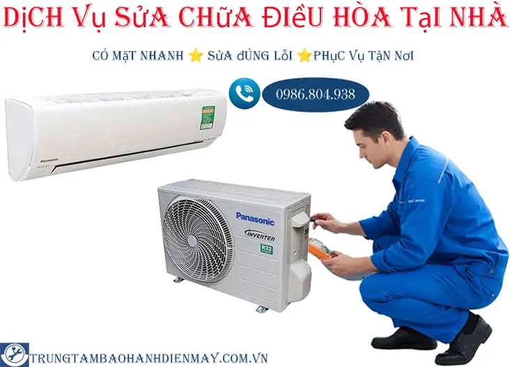 Sửa điều hòa tại nhà - thợ giỏi phục vụ nhanh