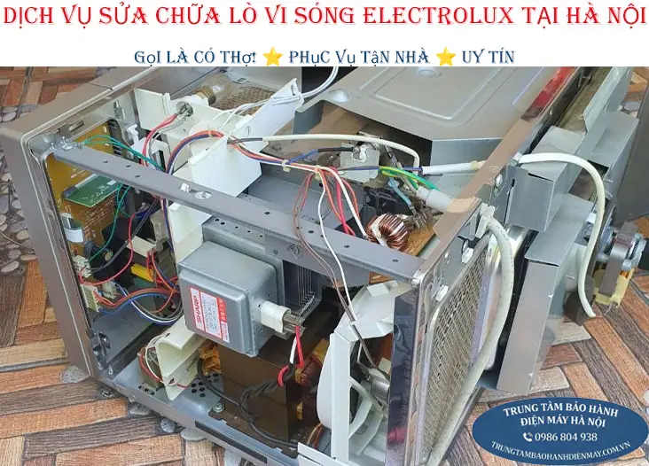 Dịch vụ sửa lò vi sóng Electrolux tại nhà khu vực Hà Nội