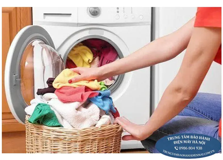 Lỗi nhồi nhét quá tải máy giặt