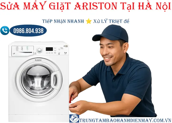 Dịch vụ sửa máy giặt Ariston chuyên nghiệp tại Hà Nội