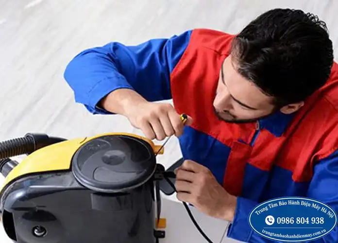 Sửa máy hút bụi có mùi khét tại Hà Nội