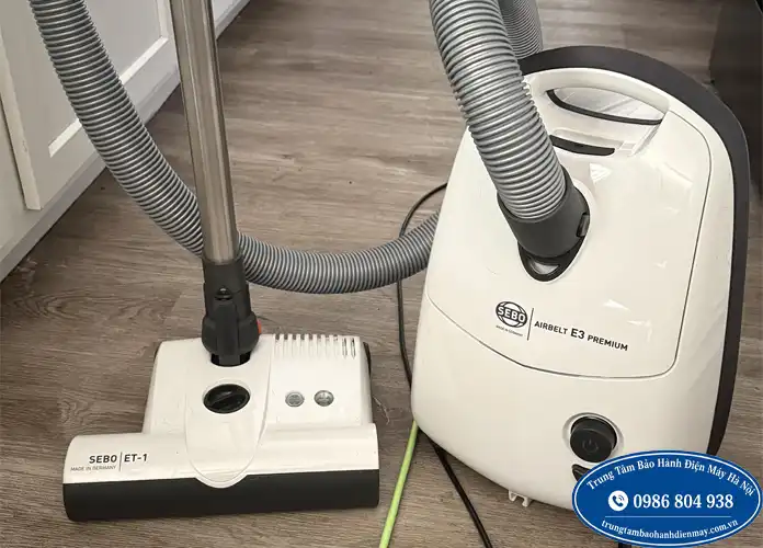 Sửa máy hút bụi Sebo không vào điện tại Hà Nội