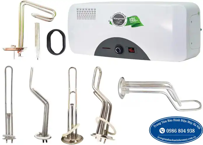 Thay thanh nhiệt bình nóng lạnh Kangaroo tại Hà Nội