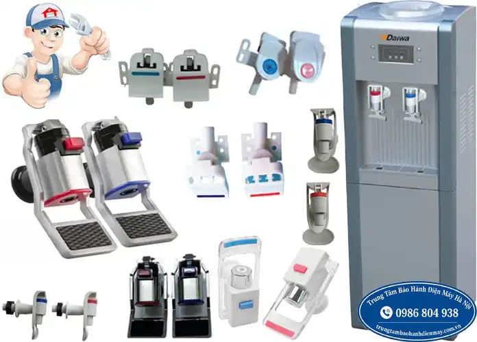 Thay vòi cây nước nóng lạnh Daiwa tại Hà Nội