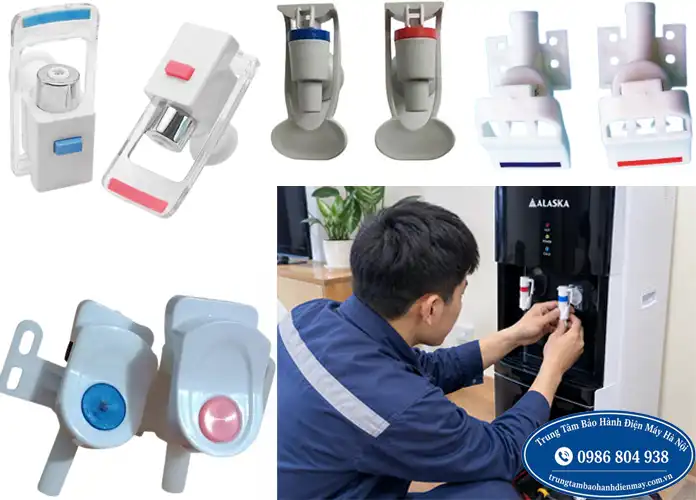 Thay vòi cây nước nóng lạnh Alaska tại Hà Nội
