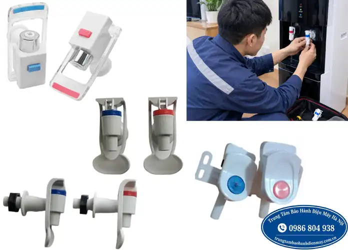 Thay vòi nóng lạnh cây nước E-Benri tại Hà Nội