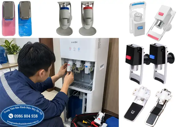 Thay vòi cây nước nóng lạnh Karofi tại Hà Nội