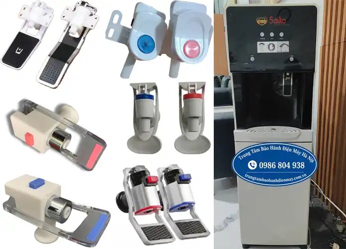 Thay vòi nóng lạnh cây nước Saiko tại Hà Nội