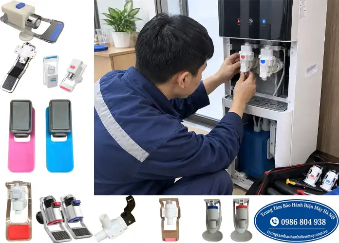 Thay vòi nóng lạnh cây nước tại Hà Nội