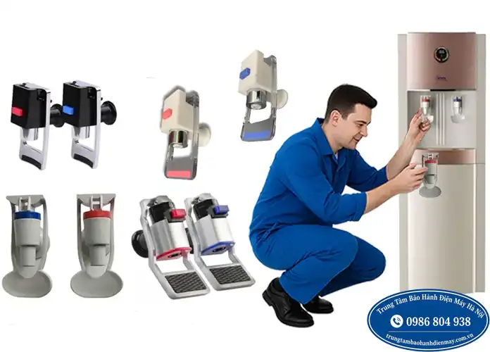 Thay vòi cây nước nóng lạnh Winix tại Hà Nội